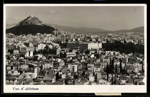 AK Athènes, Vue d`Athènes