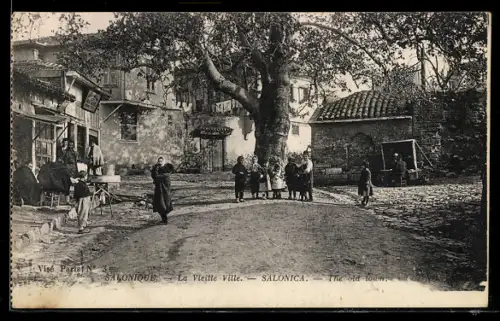 AK Salonique, En vieille Ville