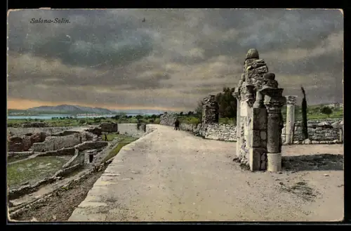 AK Salona / Solin, antike Ruinen