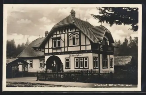AK Bad Elgersburg (Thür. Wald), Der Mönchhof
