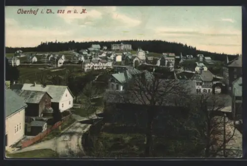 AK Oberhof i. Th., Teilansicht der Ortschaft
