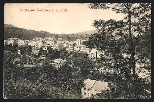 AK Kyllburg /Eifel, Panorama