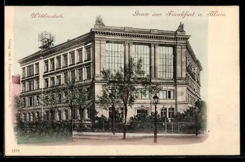 AK Frankfurt-Westend, Wöhlerschule, Lessingstrasse