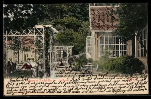 AK Aachen, Restaurant Karlshöhe im Stadtwald