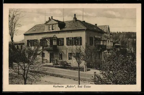 AK Bad Elster, Hotel-Kurheim Rubin
