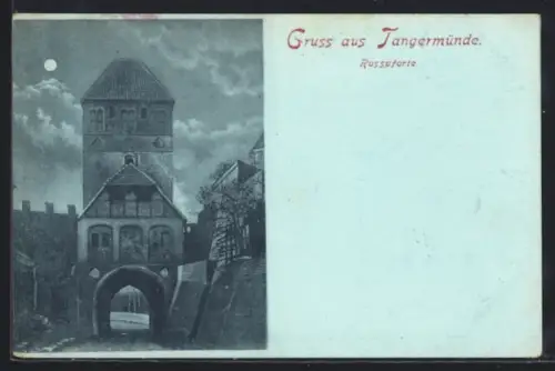 Mondschein-AK Tangermünde, Die Rossporte