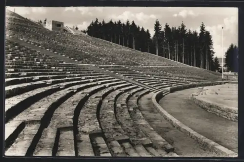 AK Schwarzenberg im Erzgebirge, Feierstätte der Volksgemeinschaft auf dem Rockelmann