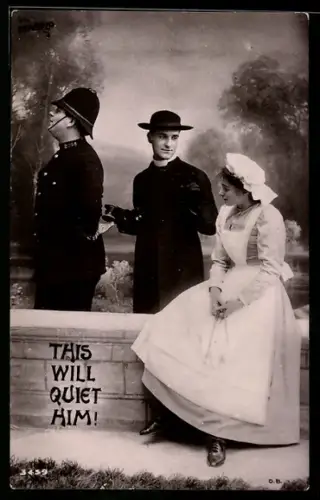 AK Britischer Polizist wird durch Geistlichen bestochen, Polizei