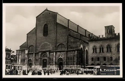 AK Bologna, S. Petronio, Strassenbahn