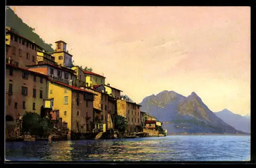 AK Gandria, Häuser am Luganer See