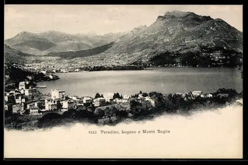 AK Paradiso, Panorama, Lugano e Monte Boglia