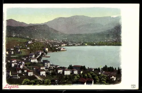 AK Lugano, Teilansicht