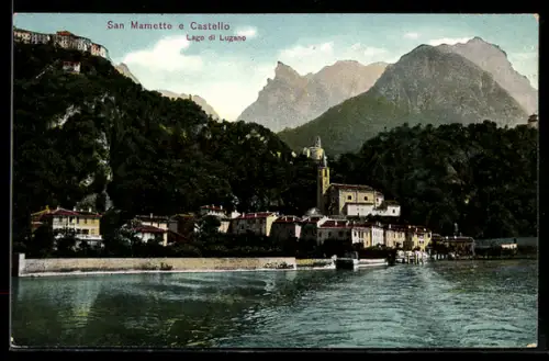 AK San Mamette, Lago di Lugano - Castello