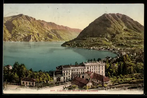 AK Lugano, Panorama col Monte San Salvatore
