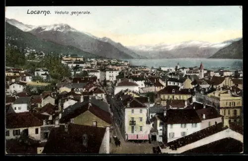 AK Locarno, Veduta generale