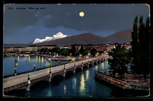 AK Genève, Effet de nuit, Panorama