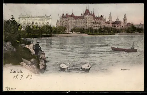 AK Zürich, Alpenquai