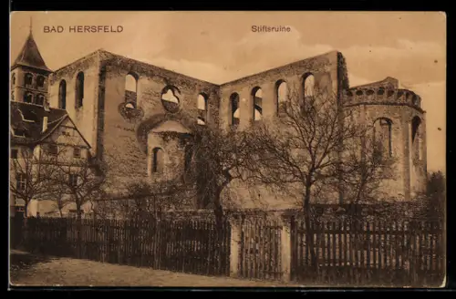 AK Bad Hersfeld, Die Stiftsruine