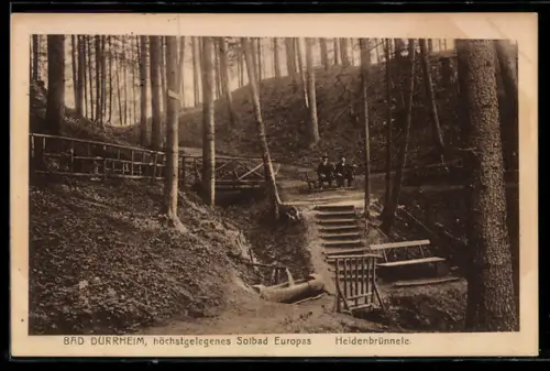AK Bad Dürrheim, Am Heidenbrünnele