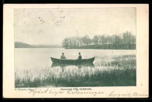 AK Gräfsnäs, Wasserpartie mit Boot