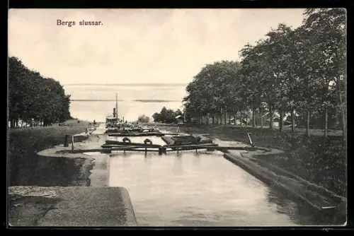 AK Berg /Linköping, Bergs slussar