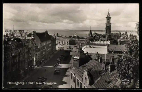 AK Hälsingborg, Utsikt fraan Terrassen