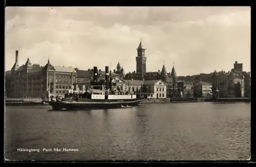 AK Helsingborg, Parti fran Hamnen, Dampfer