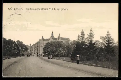 AK Göteborg, Slottskogsentréen vid Linnégatan