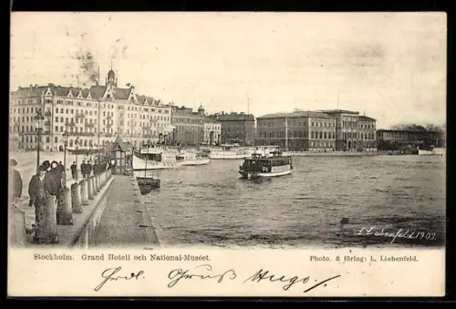 AK Stockholm, Grand Hotell och National-Muséet