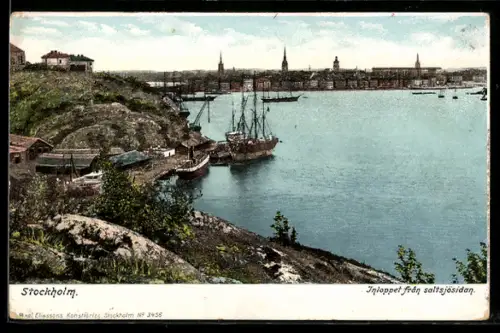 AK Stockholm, Inloppet fran saltsjösidan