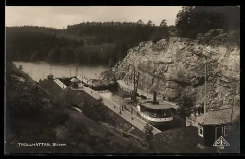 AK Trollhättan, Slussen