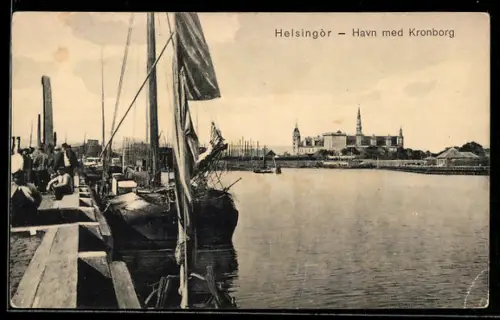 AK Helsingòr, Havn med Kronborg