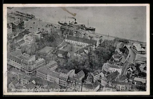 AK Aalborg Slot, Stiftstidendes Luftfoto