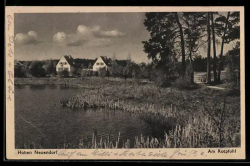 AK Hohen Neuendorf, Am Rotpfuhl, Ortspartie