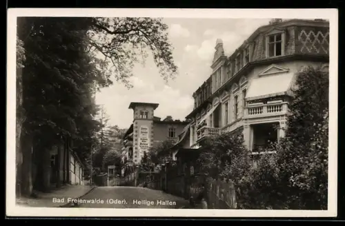 AK Bad Freienwalde /Oder, Heilige Hallen