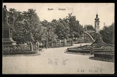 AK Györ, Sétatér