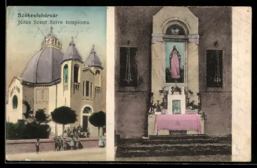 AK Székesfehérvár, Jézus Szent Szive temploma