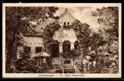 AK Balatonboglár, Dr. Spett Ferenc-villa
