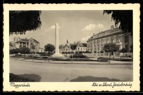 AK Magyaróvár, Hösi en Lekmü. Járásbiróság