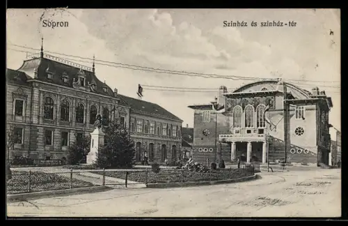 AK Sopron, Szinház és szinház-tér