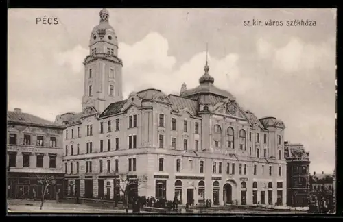 AK Pécs, Sz. kir. város székháza