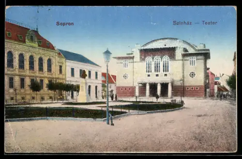 AK Sopron, Szinház, Teater