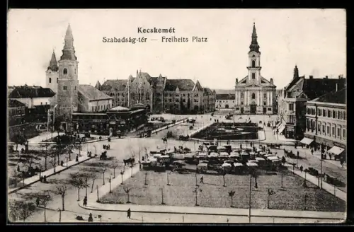 AK Kecskemét, Freieheitsplatz