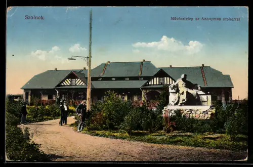 AK Szolnok, Müvesztelep az Anonymus szoborral