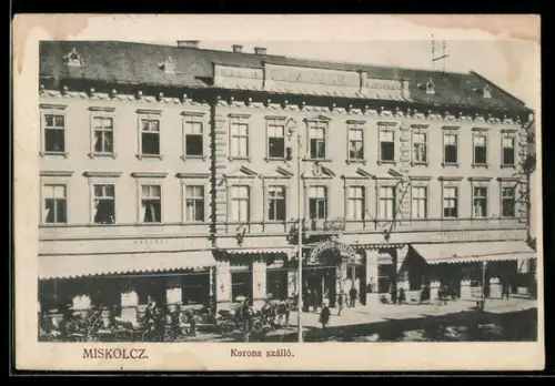 AK Miskolcz, Korona szallo