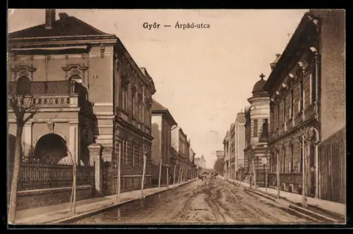 AK Györ, Arpad-utca