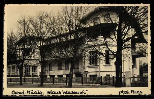 AK Graal-Müritz, Hotel Haus Waldesruh, Innenansicht