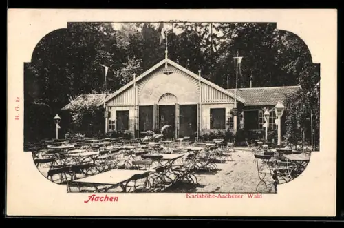 AK Aachen, Karlshöhe - Aachener Wald