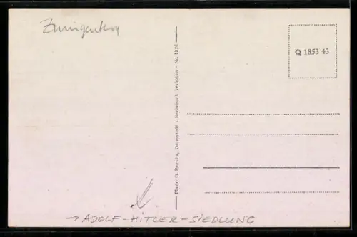 AK Zwingenberg, Siedlung