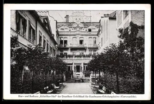 AK Wiesbaden, Hotel Kölnischer Hof